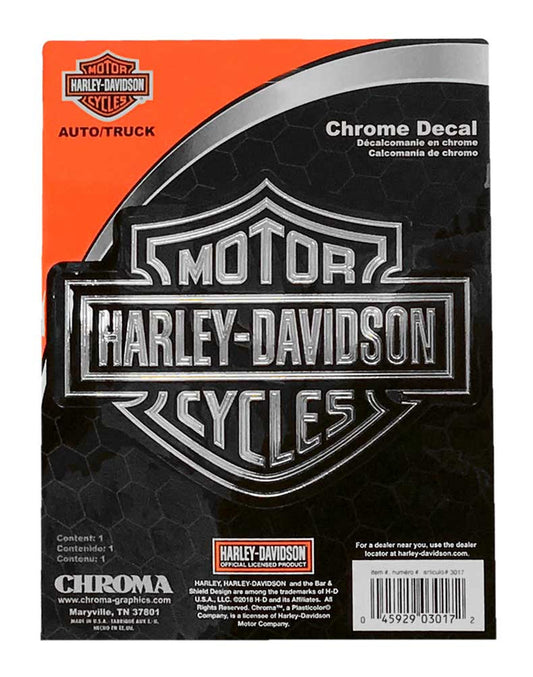 Autocollant chrome